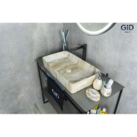 Раковина 60х34 см GID Stone Edition Mnc596