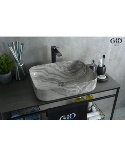 Раковина 50х39 см GID Stone Edition Mnc597