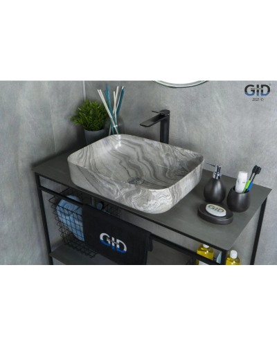 Раковина 50х39 см GID Stone Edition Mnc597