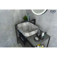 Раковина 50х39 см GID Stone Edition Mnc597