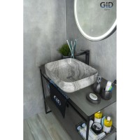 Раковина 50х39 см GID Stone Edition Mnc597