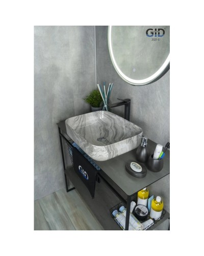 Раковина 50х39 см GID Stone Edition Mnc597