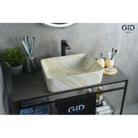 Раковина 48х37 см GID Stone Edition Mnc600