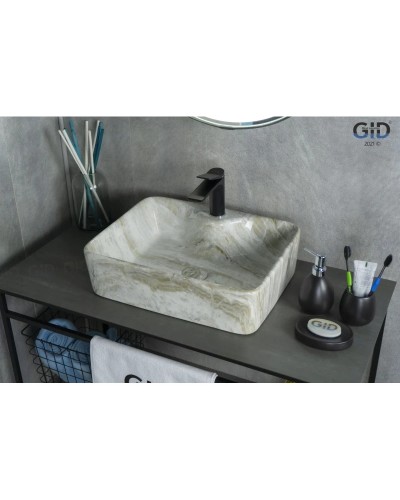 Раковина 48х37 см GID Stone Edition Mnc605
