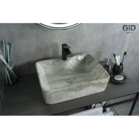 Раковина 48х37 см GID Stone Edition Mnc605
