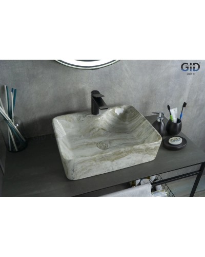 Раковина 48х37 см GID Stone Edition Mnc605