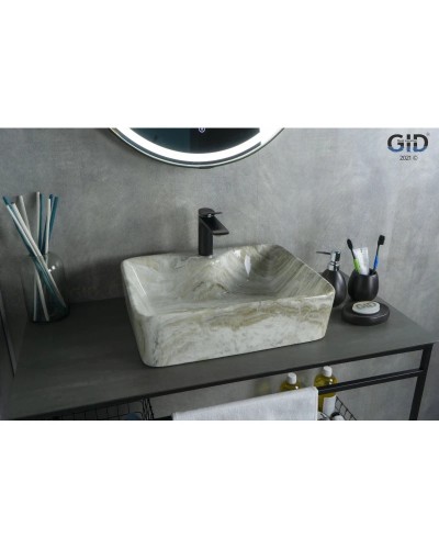 Раковина 48х37 см GID Stone Edition Mnc605