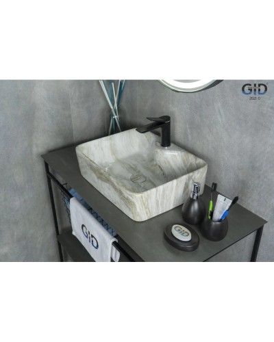 Раковина 48х37 см GID Stone Edition Mnc605