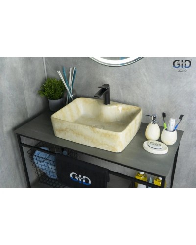 Раковина 48х37 см GID Stone Edition Mnc606