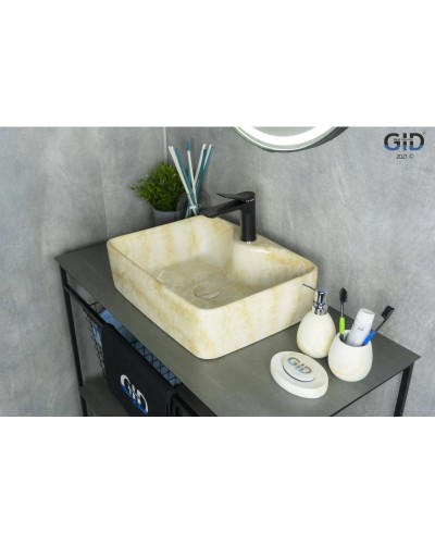 Раковина 48х37 см GID Stone Edition Mnc606