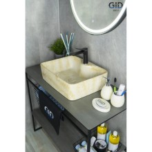 Раковина 48х37 см GID Stone Edition Mnc606