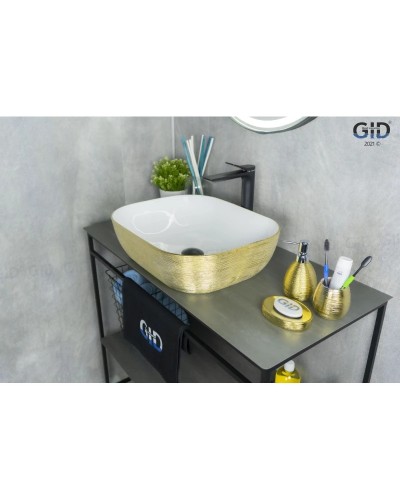 Раковина 50х40 см GID LuxeLine D1302h130