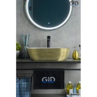 Раковина 50х40 см GID LuxeLine D1302h130