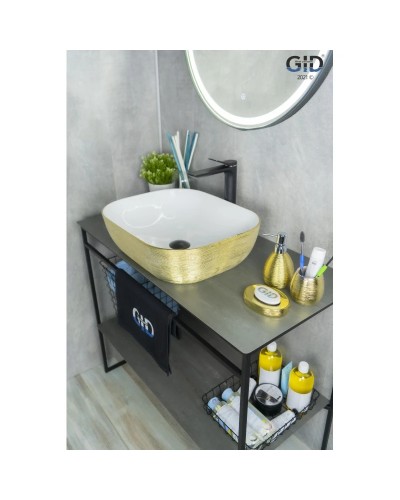 Раковина 50х40 см GID LuxeLine D1302h130