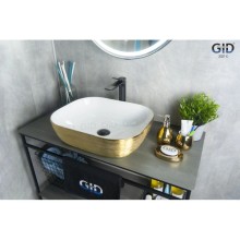 Раковина 50х40 см GID LuxeLine D1302h132