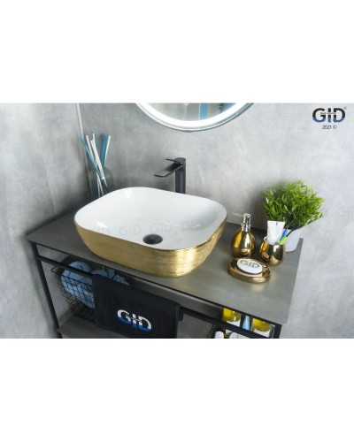 Раковина 50х40 см GID LuxeLine D1302h132