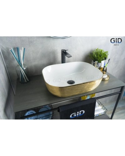 Раковина 50х40 см GID LuxeLine D1302h132