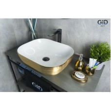 Раковина 50х40 см GID LuxeLine D1302h132