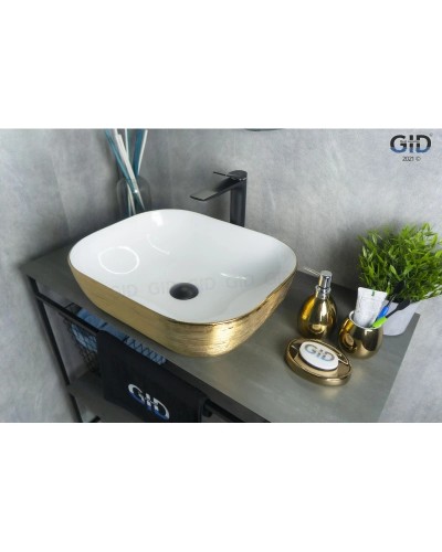Раковина 50х40 см GID LuxeLine D1302h132