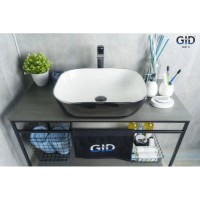 Раковина 50х40 см GID LuxeLine D1302h134