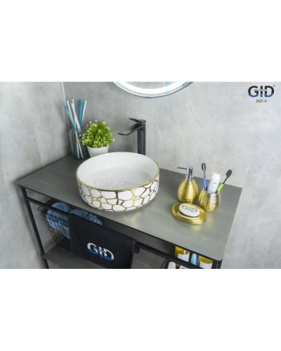 Раковина 36х36 см GID LuxeLine D1357h018