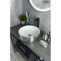 Раковина 36х36 см GID LuxeLine D1357h131