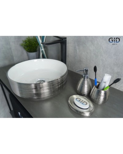 Раковина 36х36 см GID LuxeLine D1357h131