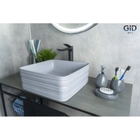 Раковина 38х38 см GID LuxeLine GM965