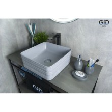 Раковина 38х38 см GID LuxeLine GM965