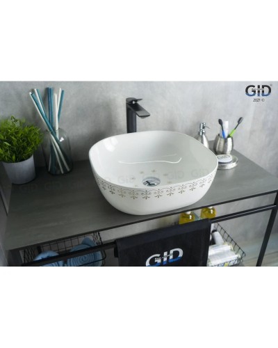 Раковина 42,5х42,5 см GID Color Edition Nc440