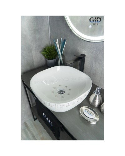 Раковина 42,5х42,5 см GID Color Edition Nc440