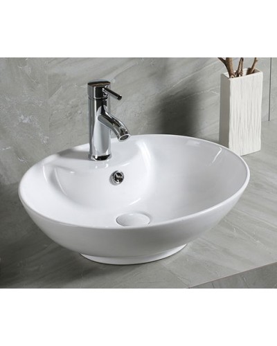 Накладная раковина Mira MR-5005 Белая