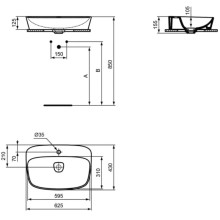 Раковина 62,5х43 см Ideal Standard Dea T044501