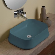 Раковина 60x42 см Simas Sharp SH08 navy matt