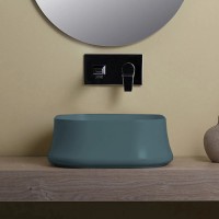 Раковина 42x42 см Simas Sharp SH06 navy matt