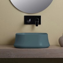 Раковина 42x42 см Simas Sharp SH06 navy matt