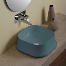 Раковина 42x42 см Simas Sharp SH06 navy matt