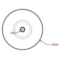 Раковина 50x50 см Artceram Jolie JOL001 05 00