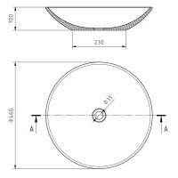 Раковина 46x46 см Migliore Arena 31564