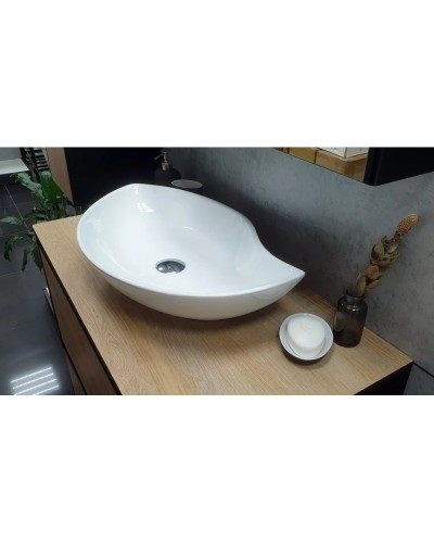 Раковина 57,5х36 см Velvex Luna 78261