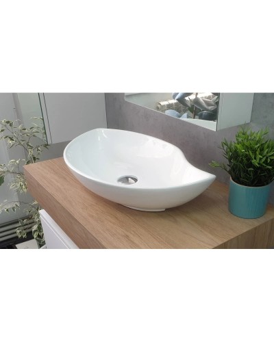 Раковина 57,5х36 см Velvex Luna 78261