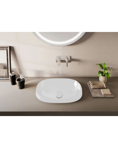 Раковина Vitra Frame 56 5652B403-0016 Белая