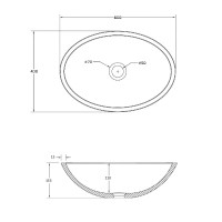 Раковина 60х40 см NT Bagno Milano NT401