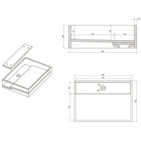 Раковина 60х40 см NT Bagno Trento NT402
