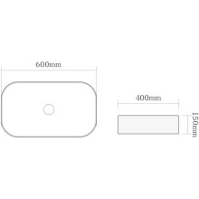 Раковина 60х40 см SantiLine SL-7022MM