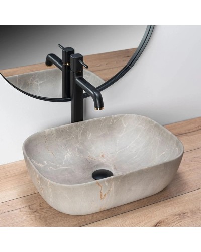 Раковина 46,5х33,5 см Rea Livia REA-U3802