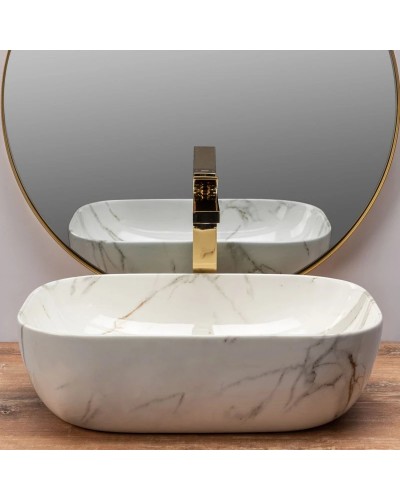 Раковина 46,5х33,5 см Rea Belinda REA-U6596