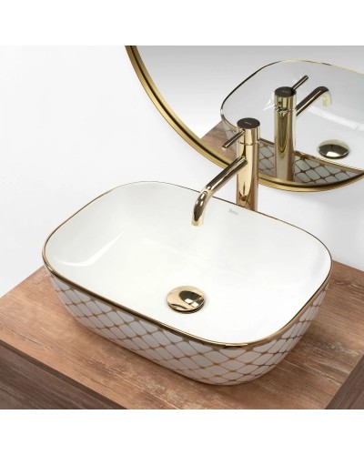 Раковина 46,5х33,5 см Rea Belinda REA-U8471