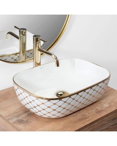 Раковина 46,5х33,5 см Rea Belinda REA-U8471