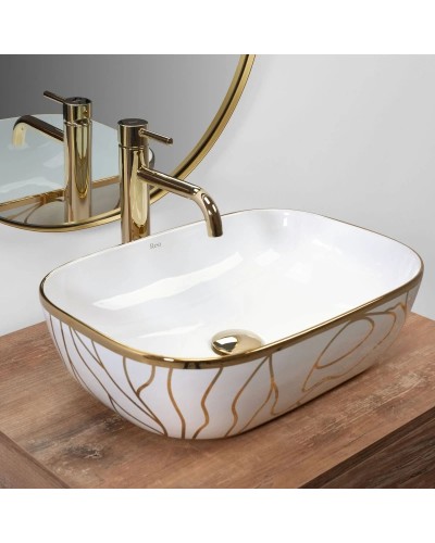 Раковина 46,5х33,5 см Rea Belinda REA-U8472